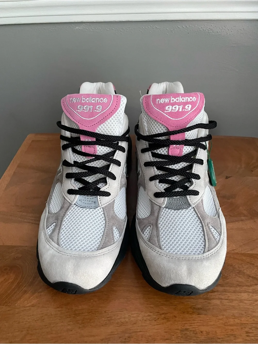 New Balance 991.9 Made in England M9919FR Gray Pink Black Men’s Size 13 New Rare